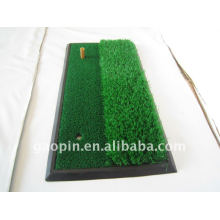 Two function driving mat golf training aids